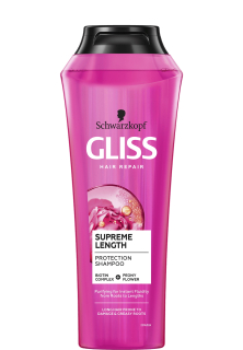 Schwarzkopf vlasový šampon Gliss Supreme Length 400 ml