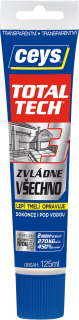 Ceys lepidlo a tmel v jednom Total Tech Transparent 125 ml