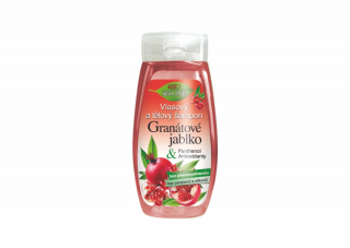 Bione vlasový a tělový šampon Granátové jablko 260 ml