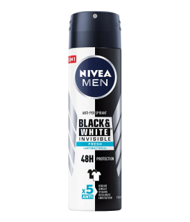 Nivea antiperspirant Men Black White Invisible Fresh 150 ml