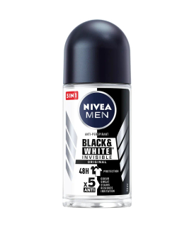 Nivea antiperspirant roll-on Men Black White Invisible Original 50 ml