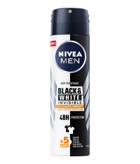 Nivea antiperspirant Men Black White Invisible Ultimate Impact 150 ml