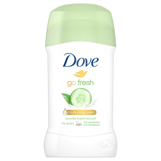 Dove tuhý antiperspirant Go Fresh Cucumber Green Tea Scent 40 ml