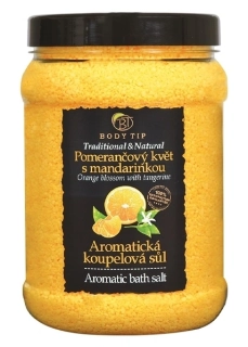Vivaco koupelová sůl Body Tip Pomerančový květ s mandarinkou 1500 g