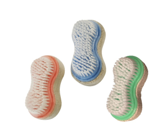 Barton Trading přírodní pemza s kartáčkem 1 ks (mix barev)