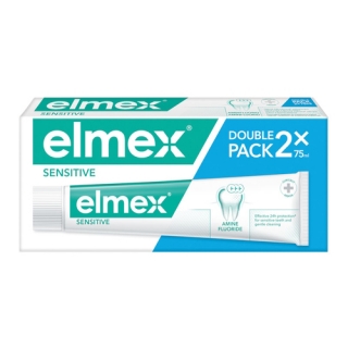 Elmex zubní pasta Sensitive 2x75 ml