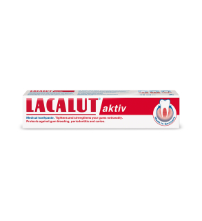 Lacalut zubní pasta Aktiv 75 ml