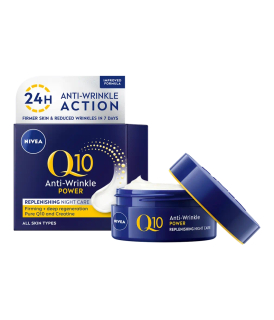 Nivea noční pleťový krém Q10 Anti Wrinkle Power 50 ml