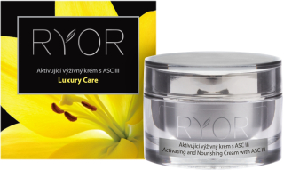 Ryor aktivující výživný pleťový krém s ASC III Luxury Care 50 ml