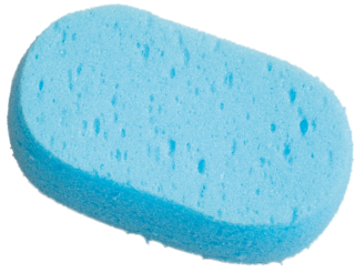 Spokar koupelová houba 1 ks (mix barev)