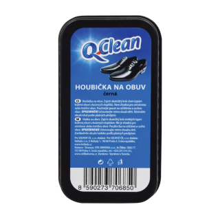 Q Clean houbička na obuv černá 1 ks