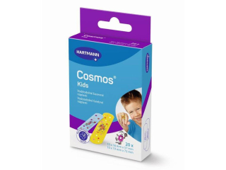 Hartmann voděodolné barevné náplasti Cosmos Kids 16x57 mm + 19x72 mm 20 ks