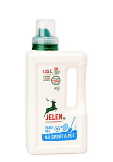 Jelen prací gel na sport a pot 30 praní 1350 ml