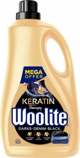 Woolite prací gel Keratin Therapy Darks Denim Black 60 praní 3600 ml