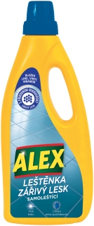 Alex leštěnka na na dlažbu, lino, vinyl a mramor Zářivý lesk 750 ml