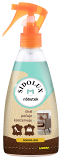 Sidolux rychločistič na kožené výrobky M Nábytek 200 ml