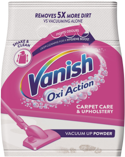Vanish prášek na čistění koberců Gold Carpet Care Shake Clean 650 g
