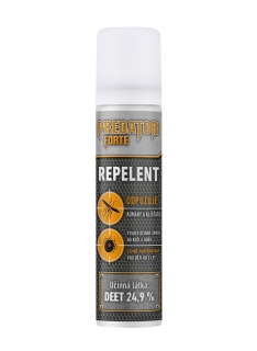 Predator repelent odpuzuje komáry a klíšťata Forte 90 ml